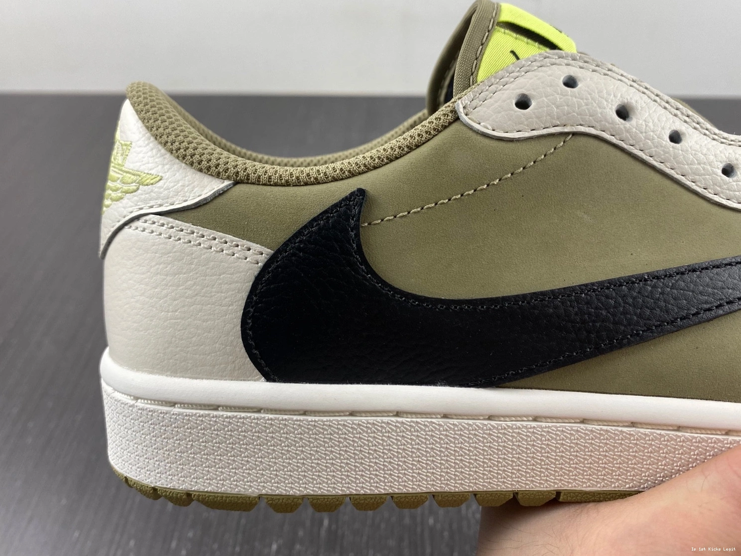 Retro Neutral Jordan Olive FZ3124-200 Scott Golf 1 Travis Low 0130